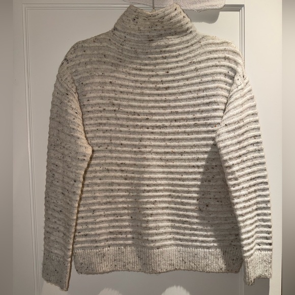 Madewell Belmont Donegal Mock Neck Sweater - Size XS - Picture 3 of 6